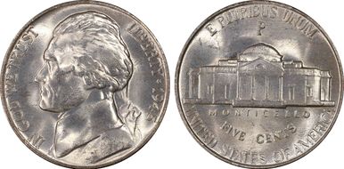 1945-P 5C TDR FS-803 MS66