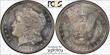 1885-S $1 MS63PL