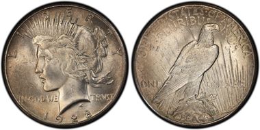 1928 $1 MS64