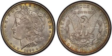 1890 $1 MS64