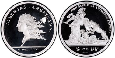 2004 AR Medal Libertas Americana Restrike PR69DCAM