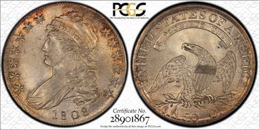 1808 50C O-109a MS62