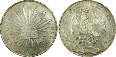 1889-Cn AM 8 R Cn51 AU58