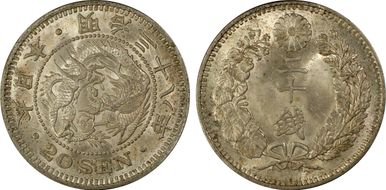 (1905) M38 20 Sen JNDA 01-21 MS65+