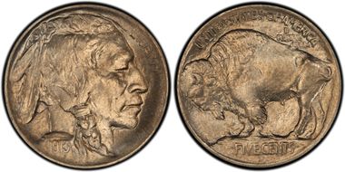 1913-D 5C Type 1 MS65