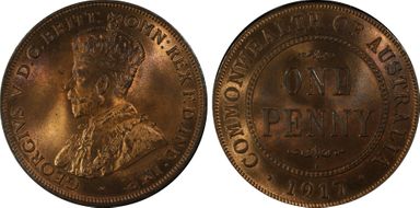 1917-I (c) 1D MS66RB