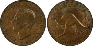 1945 Y. (p) 1D MS64BN