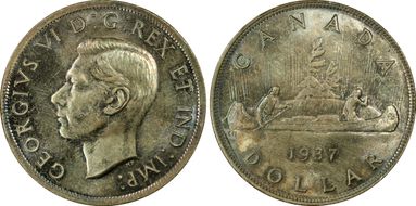 1937 S$1 Matte SP66+