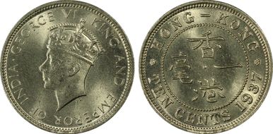 1937 10C MS65