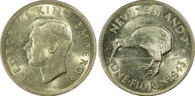 1943 Florin MS63