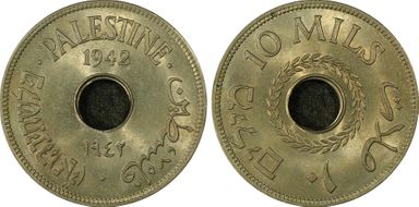 1942 10 Mil KM-4 CuNi MS65