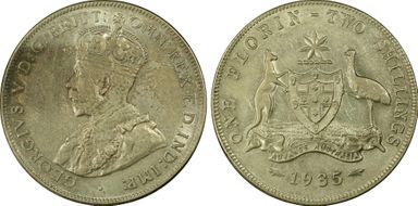 1935(m) Florin AU50