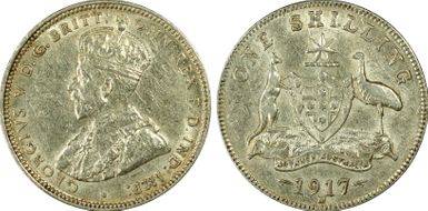 1917-M Shil AU53