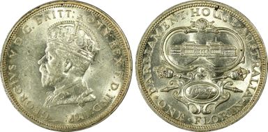 1927(m) Florin Canberra  KM-31 MS62