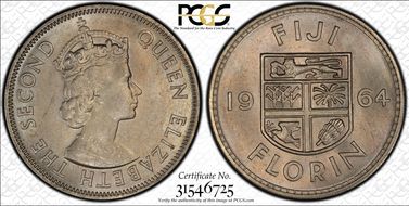 1964 Florin MS64
