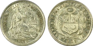 1898-JF 1/2 Din AU58