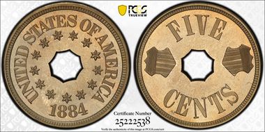 1884 5C J-1724 PR66