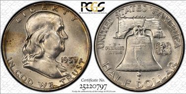 1959 50C DDR, FS-801 MS66FBL