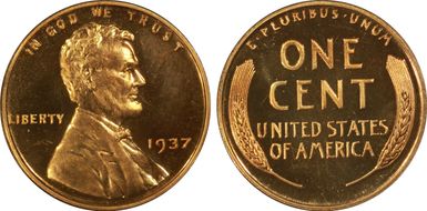 1937 1C PR66CAM