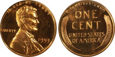 1953 1C PR67CAM