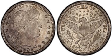1893-O 25C MS61