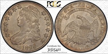 1826 50C O-106 AU53