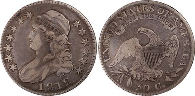 1812 50C O-107 VF20