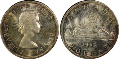 1963 S$1 MS64