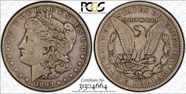 1893-CC $1 F15