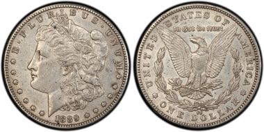 1889-CC $1 AU53