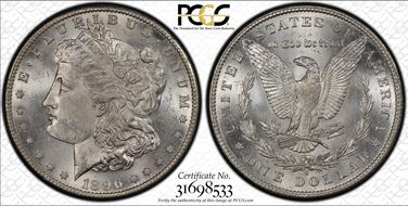 1896-S $1 MS63