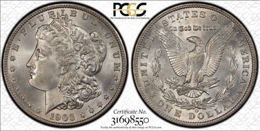 1903-O $1 MS67