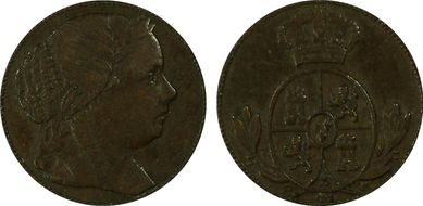 1867 OM 1/2C 7 Pt. Star Seville XF40BN