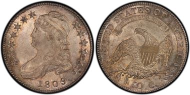 1809 50C O-106 MS66+