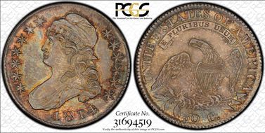 1814 50C Overton 102 MS66