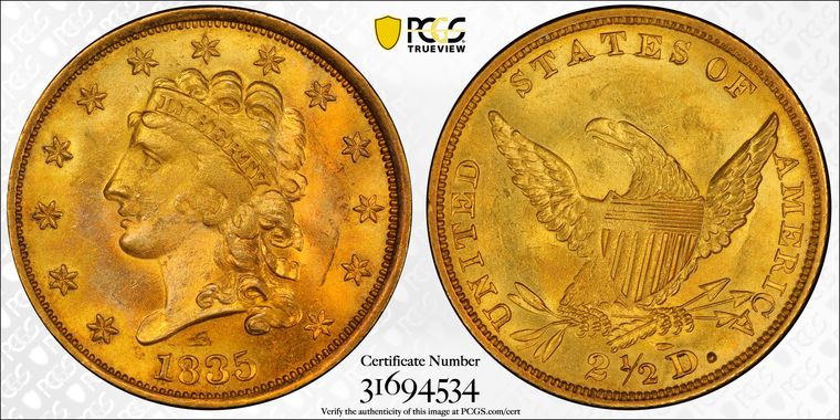 Cert 31694534 - Coin Image