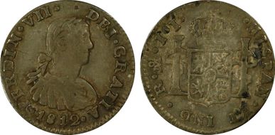 1812-Mo JJ 1/2 R Calico-396 VF30