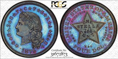 1879 $4 J-1636 PR66+ RB