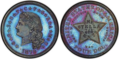1879 $4 J-1636 PR66+ RB