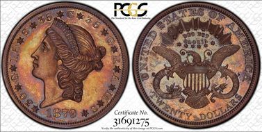 1879 $20 J-1642 PR64+ BN
