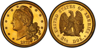 1872 $2.50 J-1230 PR67DCAM