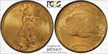 1926 $20 MS66
