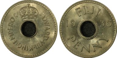 1936 1D Edward VIII MS65
