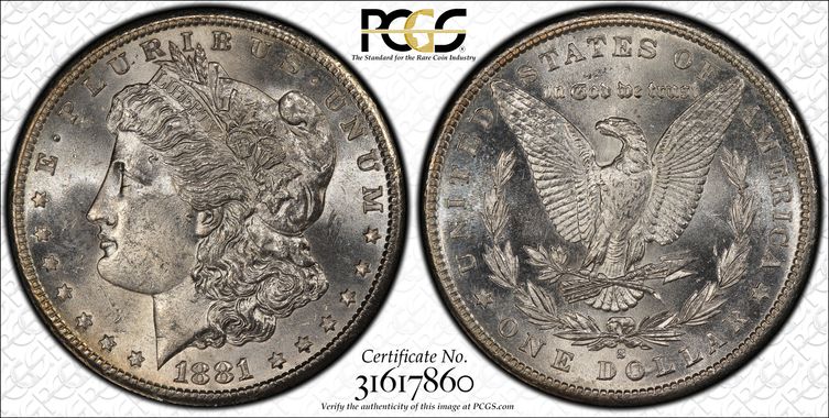 Cert 31617860 - Coin Image