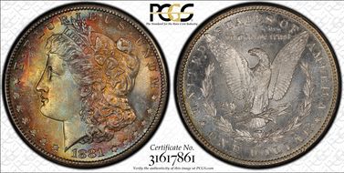 1881-S $1 MS65+