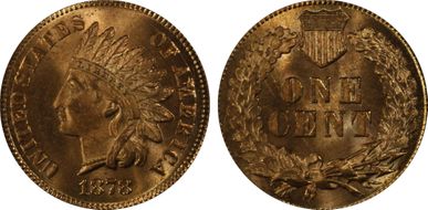 1878 1C MS65RD
