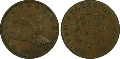 1855 1C J-167 Original PR63BN