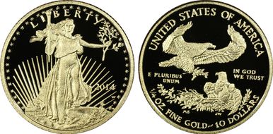 2014-W $10 Gold Eagle PR70DCAM