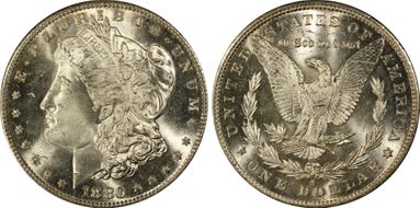 1880-S $1 MS66