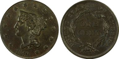 1840 1C Large Date N1BN